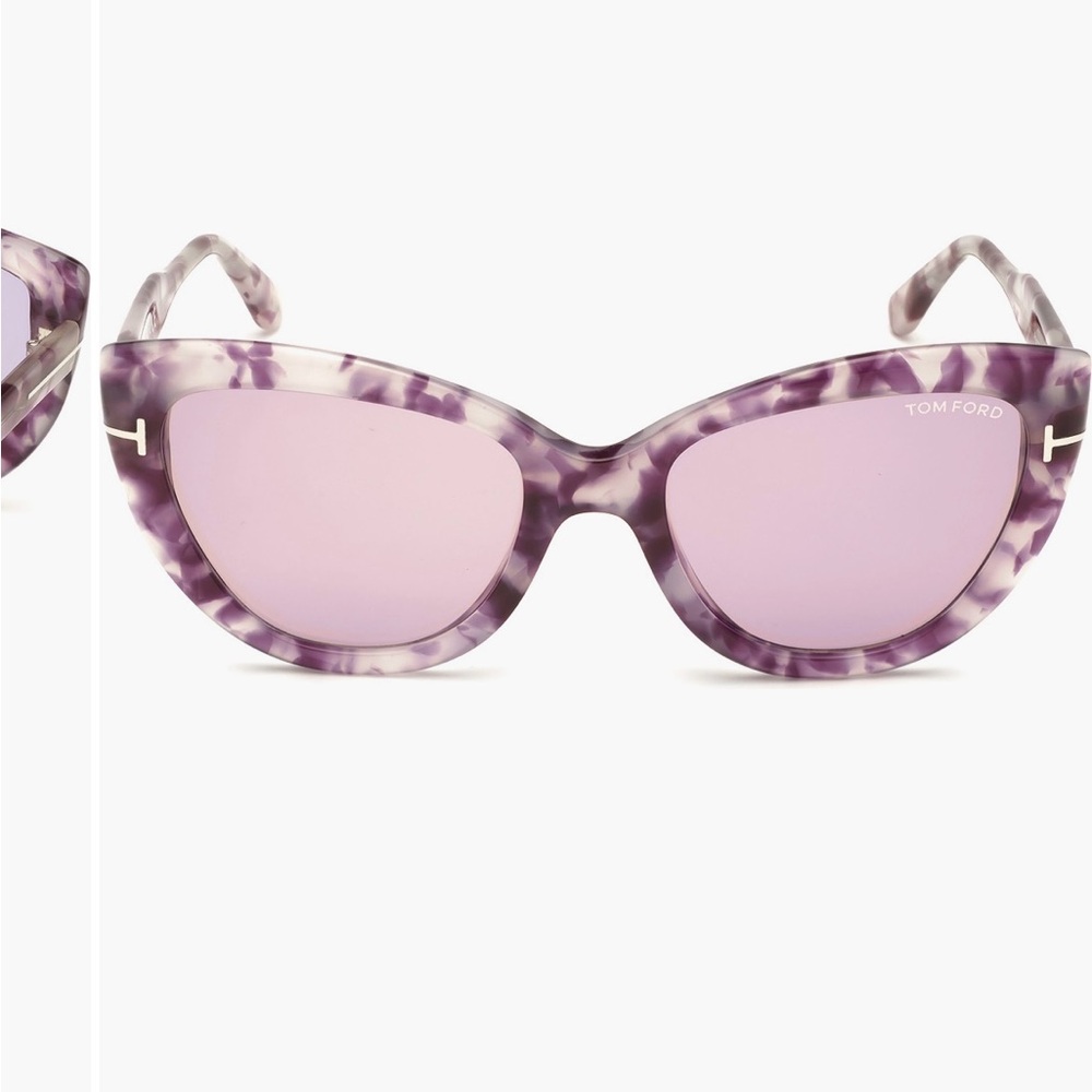 TOM FORD cat Eye Sunglasses in violet